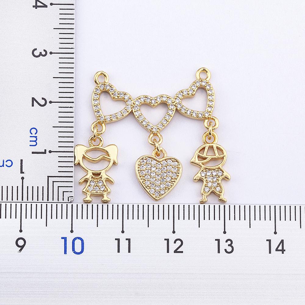 Распродажа, персонализированное ожерелье с подвеской в виде сердца для мальчиков и девочек, позолоченное ожерелье для женщин и детей, семейные украшения на день рождения, подарок на день матери