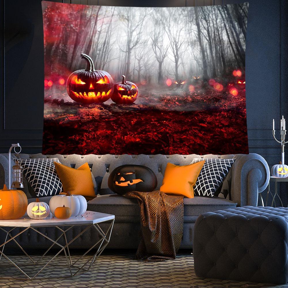 Новый фон для вечеринки в стиле ужасов на Хэллоуин, украшение на ночь ужасов, баннер, подвесная ткань, атмосфера, ткань, украшение для дома