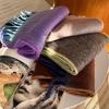 Winter Atmosphere High-End Solid Color Fringed Autumn Winter Warm Thickened Korean Style Scarf Shawl Neck Warmer