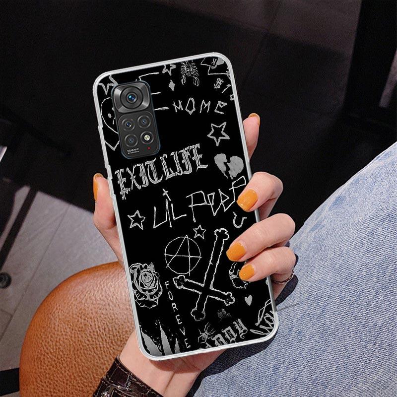 Чехол для телефона певца Lil Peep для Xiaomi Redmi Note 15 14 13 12S 12 11 Pro Plus 14S 11S 11E 10 10S 11T 5G Персонализированный чехол Redmi