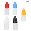 50pcs / Bag 5ml Portable Empty Eye Drops Eye Liquid Dropper Bottle Small Drop Bottle