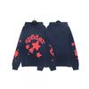 Sp1der Hip Hop Artist Inspired Foil Print 555 Couple Hoodie Pink Unisex Oversized Sweatshirt
