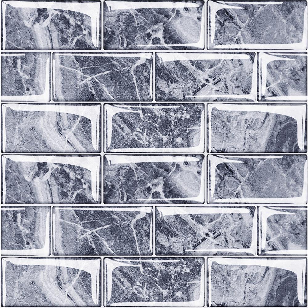 10 шт. 15x15 см DIY мраморные наклейки на стену имитация кирпича украшение для спальни водонепроницаемые самоклеящиеся плиточные обои декор для кухонного шкафа