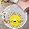 Cute Cartoon Circular Carpet Living Room Bedroom Cartoon Anime Pentagram Super Soft Floor Mat
