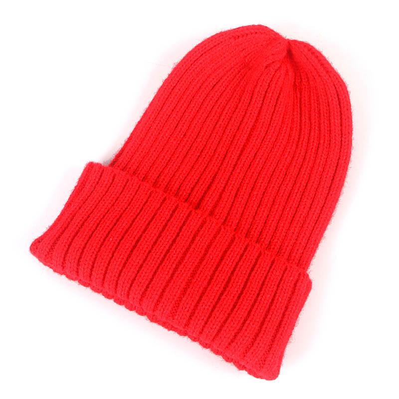 Winter Knitted Hat Women Beanie Autumn Warm Soft Trendy Kpop Style Beanies Skullies Hats Girls Bonnet Ladies Cap