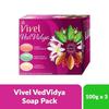 Vivel Ved Vidya Luxury Soap Bars For Soft, Even Toned 100 G Pack of 3