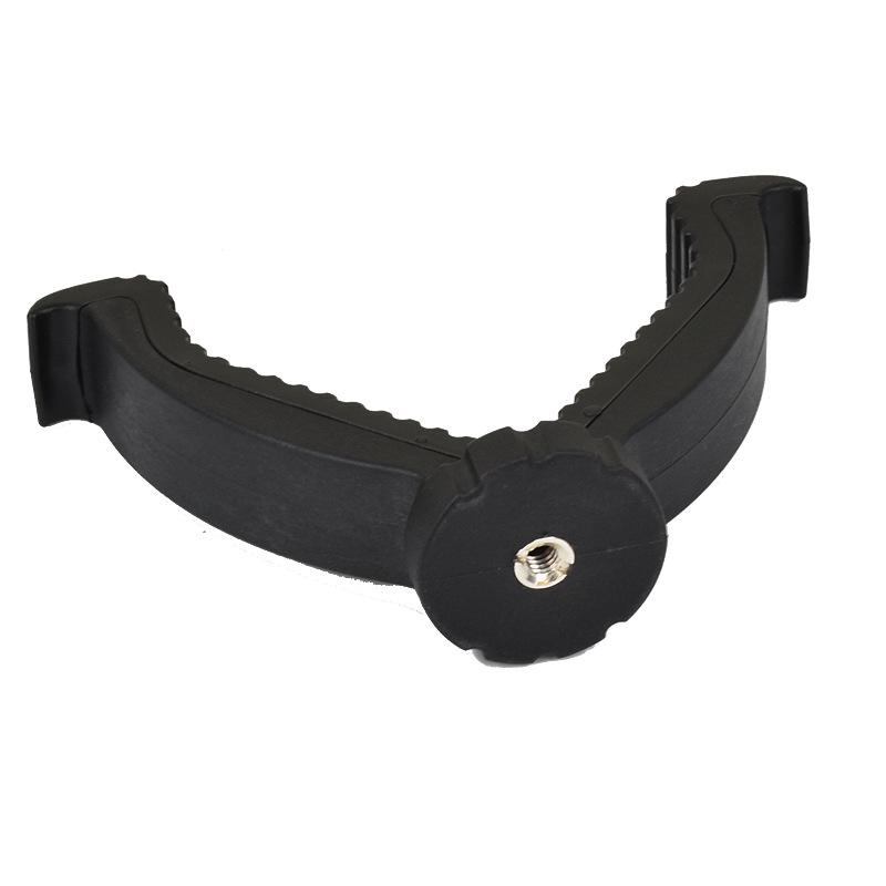 Телескопический тактический штатив из алюминиевого сплава с V-образной головкой для уличной съемки