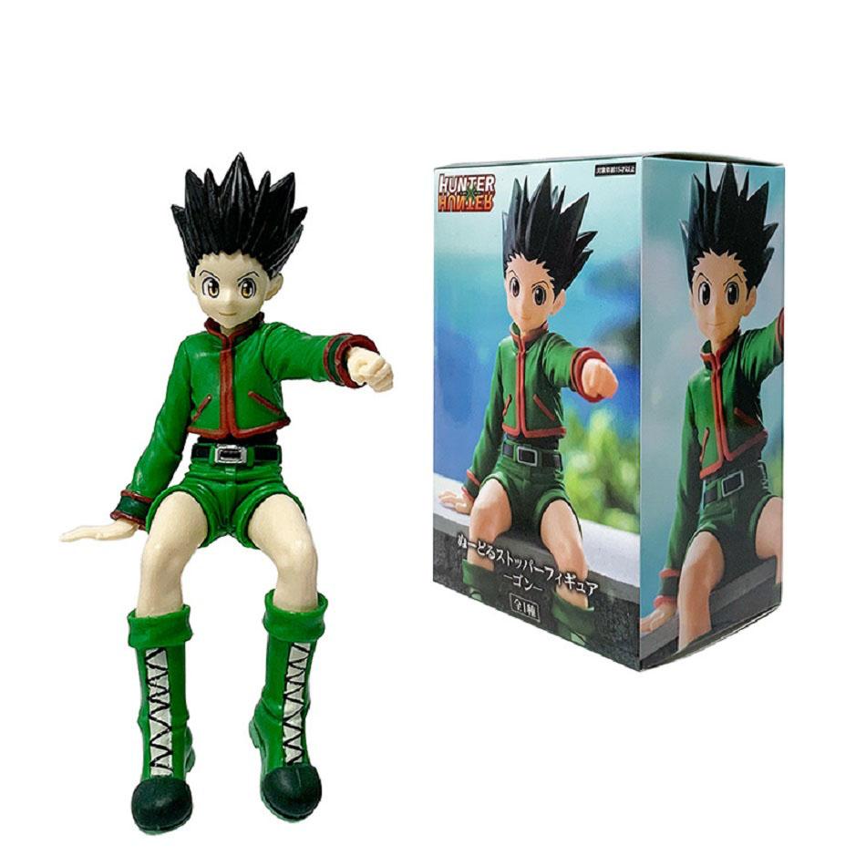 HUNTER×HUNTER Anime Figure GON·FREECSS Action Figure Killua Kurapika Toys 11-19cm PVC Model Car Ornament Decor Toy Doll Gifts
