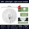 1 Set Magnetic Suction Led Panel Circle Ring Light 12W 18W 24W 36W 48W 72W Led Round Ac220V Ceiling Lamp Light Source