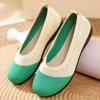Cloth Shoes Women's  New Women's Shoes One Pedal Breathable Soft Bottom Casual Flat Mother Shoes