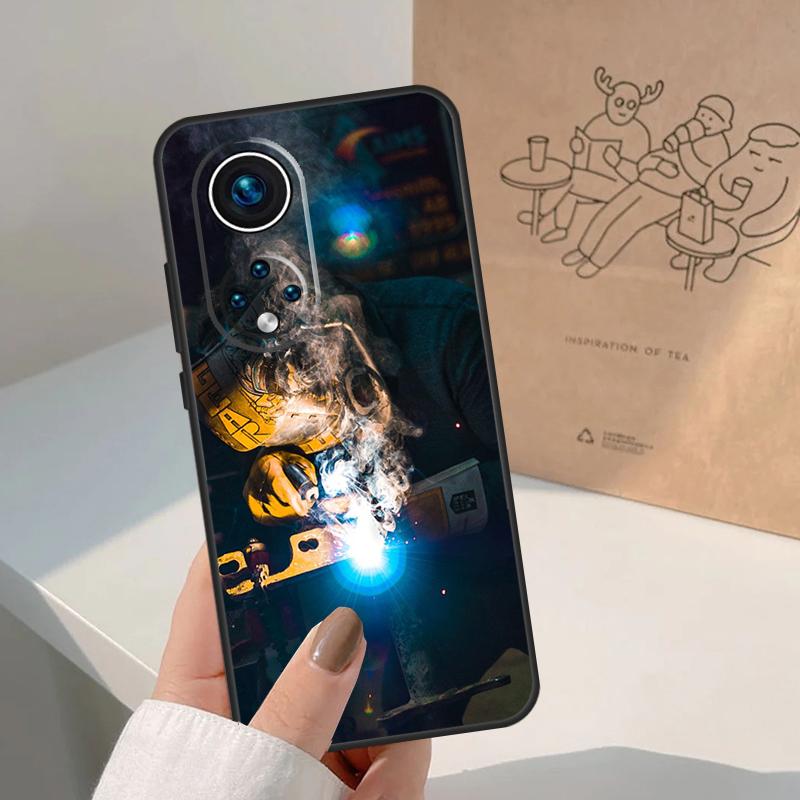 Сварщик Сварка Горячий Металл Рабочий Для Honor Magic 8 Pro 7 6 5 Lite Чехол Для Honor Win RT 200 400 50 70 90 X8b X9a X9b X9c X9d