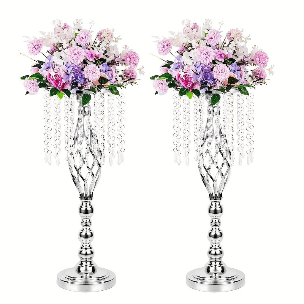 2 Wedding Flower Stand,table Decor,wrought Iron Plating Craft Flower Stand for Wedding Party Birthday Party,wedding Table Centerpiece,christmas Hacor
