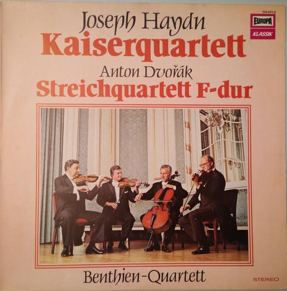 Виниловая пластинка ЙОЗЕФ ГАЙДН АНТОНИН ДВОРЖАК БЕН Kaiserquartett Струнный квартет F 1140710 Europa Klassik 1979 Германия Классика Б/у
