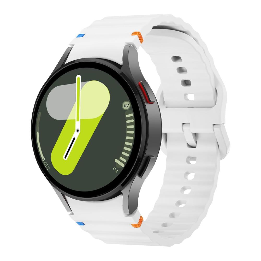 Straps for Samsung Galaxy watch 7/FE/5 Pro/4/6/6 classic 44mm 40mm 45mm Silicone sport belt bracelet correa Galaxy watch 7 Band