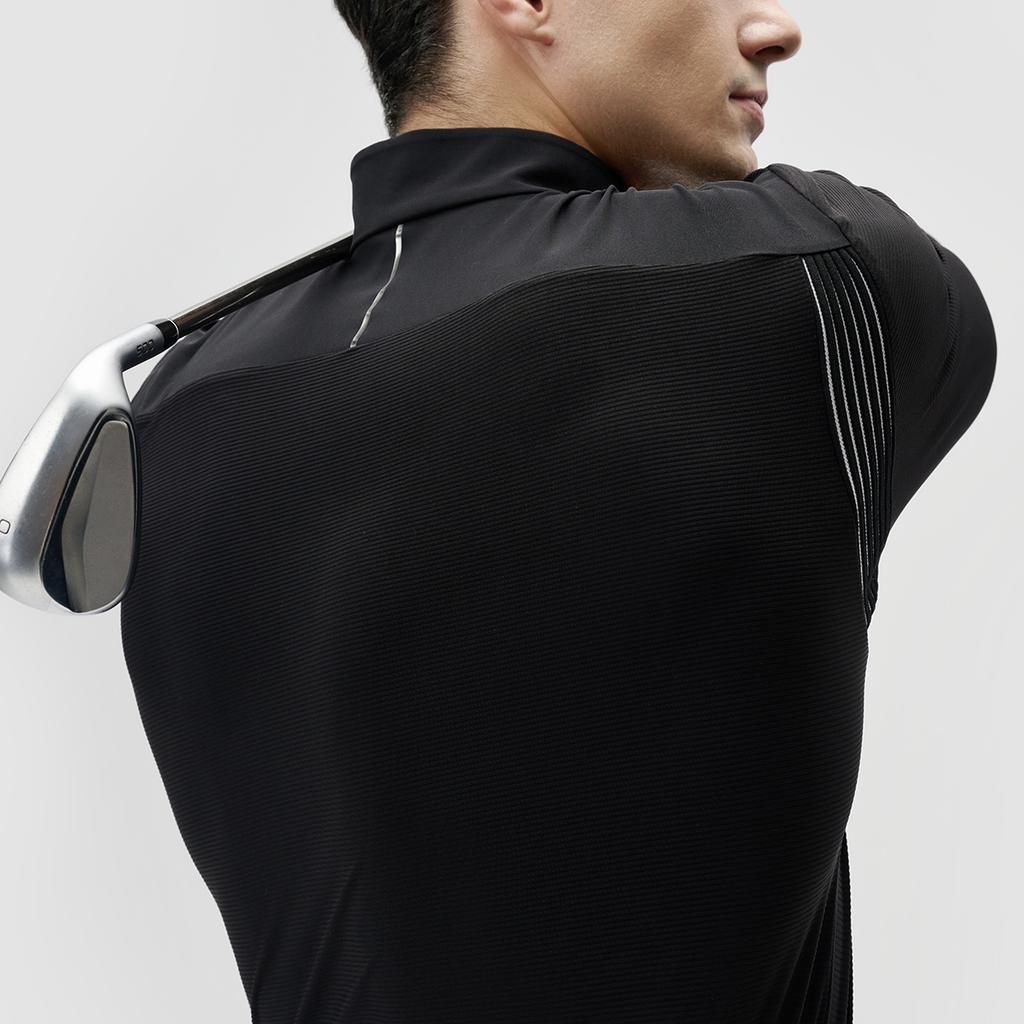 New FILA T Shirts Men's Pitch Black A11M435203FBK