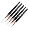 NTN Premium Black Decorating Brush Set 5 Pcs