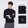 Navigare Men's Antibacterial Cable Knit Round Neck Sweater