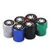 Car Sticker 2025 Hot 4pcs Car Wheel Tire Valve Caps Stem Case For Skoda Octavia Fabia Rapid Yeti Superb Octavia A5 A7 VRS S Embl
