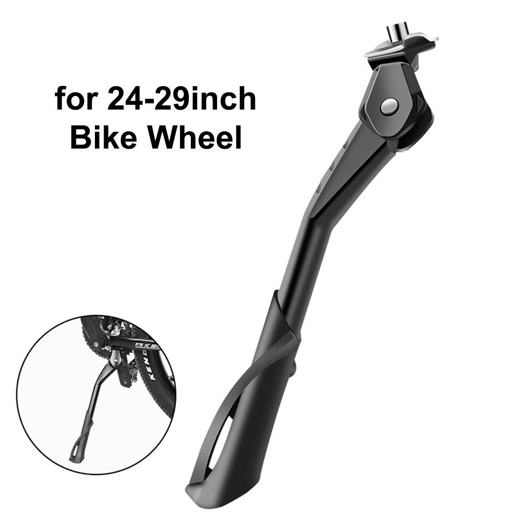 Non-Slip Bicycle Kickstand Adjustable Bike Side Support Foot Rest for 24-29 Inch Mountain Bike