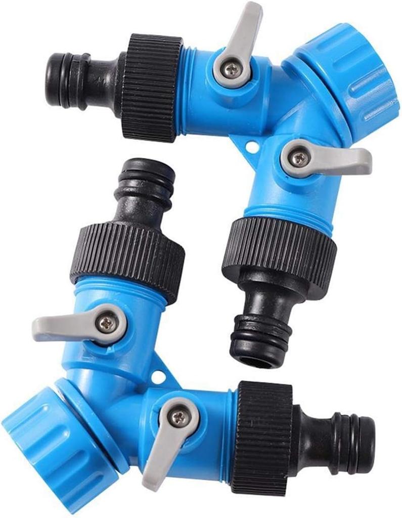 3/4'' внутренняя резьба шунтирующий клапан Y-образный быстроразъемный соединитель система полива сада разделитель воды контроллер воды для мойки автомобиля