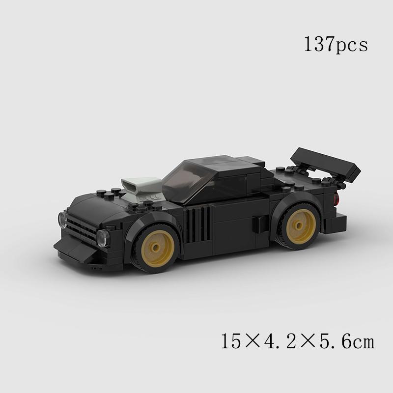 MOC Car Super Race City Speed ​​Sport Pickup Vehicle Model Building Blocks Rally Supercar Racing Bricks Christmas Gift Technical