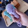 Plastic Microphone Key Holder Cute Microphone Bag Charm Recording Microphone Pendant Classic For Keys Nostalgic Gifts Wholesale