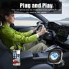 Проводной к Беспроводному Конвертер CarPlay, Адаптер Системы Умного Подключения и Развлечений для Автомобиля, Модернизированный Зажим для Освежителя Воздуха