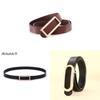 Classic Leather Belt For Women With Smooth Buckle And Casual Style For Office And Daily Wear