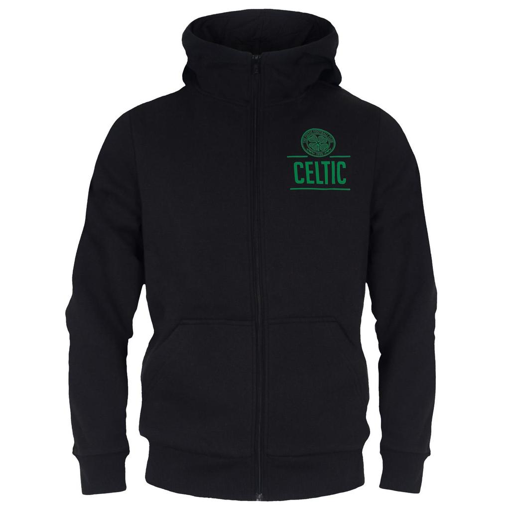 Celtic FC Boys Fleece Full Zip Hoodie
