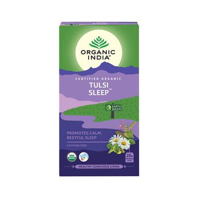 Чай с Тулси: для здорового сна (25 пак, 1,8 г), Tulsi Sleep,  Organic India