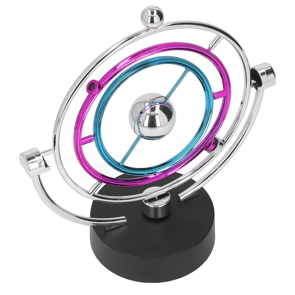 Electronic Perpetual Motion Toy Simulation Annularity Sphere Orbits Model Revolving Balance Balls