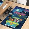 Custom Name Scooby-Doo Printed Carpet, Rug for Office Chair Living Room Bedroom Kitchen Room Decor Gifts.