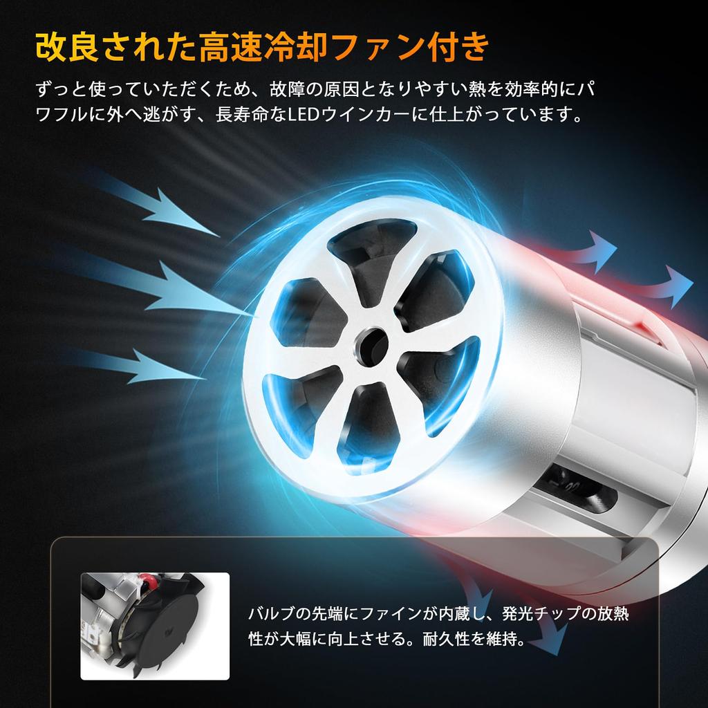 Новый комплект охлаждения резисторов для светодиодных указателей поворота T20, 2 шт. и лампы с разным расположением контактов, Предотвращение гипервспышек, Канселлер, Скрытый, 12 В, Вентилятор, Неполярный, Янтарный,