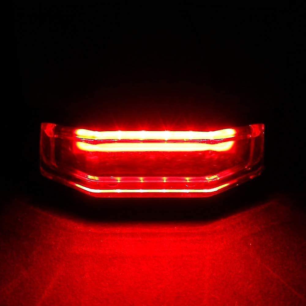 Intelligent Bike Rear Light Anti-theft Lamp Bike Alarm Rear Light Usb Rechargeable Rear Light