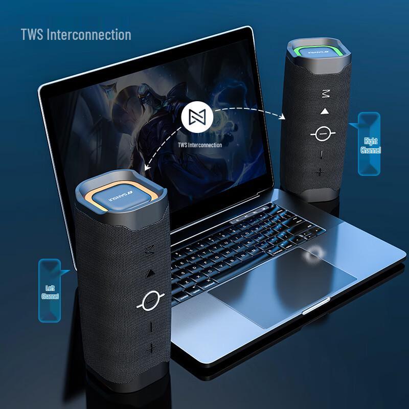 Портативная уличная Bluetooth-колонка SANSUI