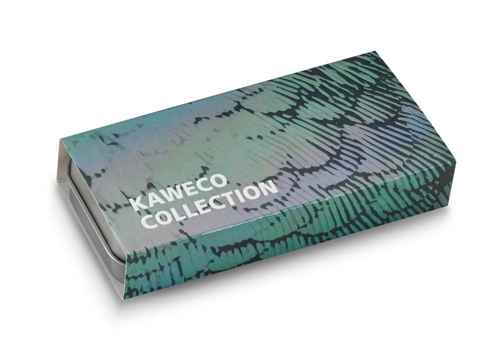 Kaweco Collection Liliput Kolibri I Premium Rainbow Color Reservoir Fountain Rainbow Steel for Ink EF Pen, Nib, Cartridges, 4.9-inch, Nib (Extra