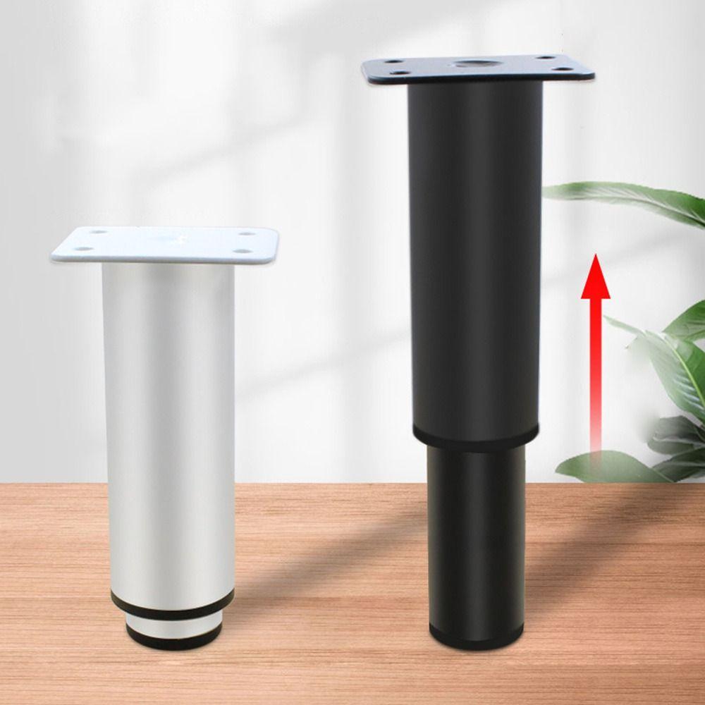 Нержавеющая сталь Кровать Балка Опора Телескопические Ножки Шкафа Мебель Ножки Мебельные Аксессуары