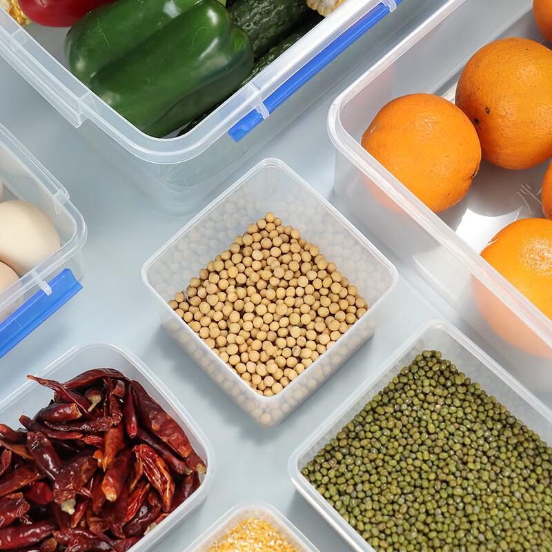 Zhaoran Rectangular Plastic Food Storage Container with Lid, 4.4L