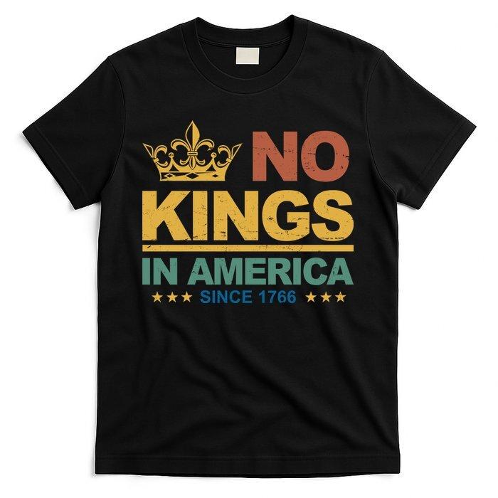 No Kings In America Vintage Democracy T-Shirt Unisex