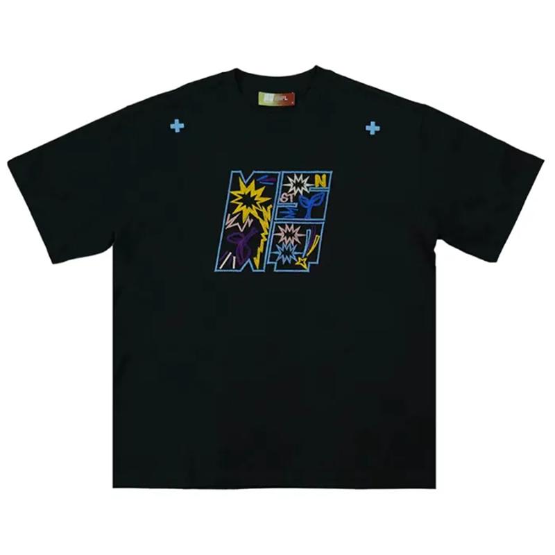 Summer 100% Cotton Casual Oversized T Shirt Women's Hip Hop Streetwear Harajuku Vintage Letter Print Short Sleeve T-shirts for Women White Y2k Tops