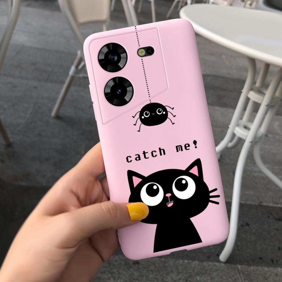 Мягкий силиконовый чехол для телефона Tecno Pova 5 POVA5 Чехол 2023 Новый модный классный стиль Мультяшный дизайн Coque Оболочка Мягкий силиконовый футляр