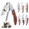 Stainless Steel Wine Opener Professional Waiters Corkscrew Beer Bottle Opener And Foil Cutter
