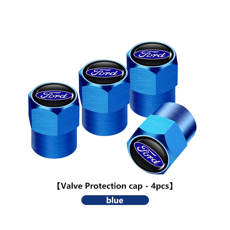 LLKB2 Car Wheel Tackie Valve Dust Cover Tire Accessories For Ford Fiesta Ranger Mondeo Escape Ecosport Fusion Explorer