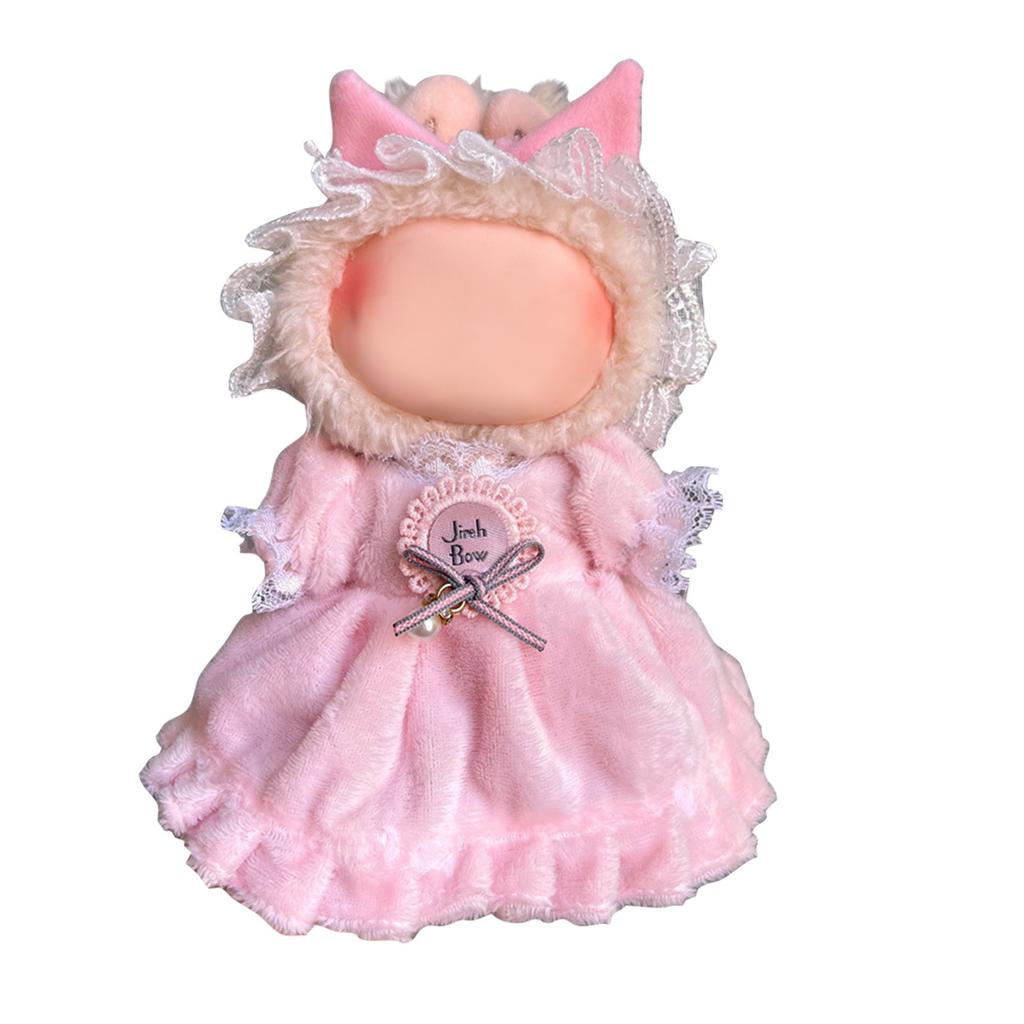 Costume 6.69 Inch Plush Toy Costume High Quality 17cm Doll Replacement Costume Fashion Doll Costume Doll Not Included
