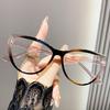 1Pieces Vintage High Definition Cat Eye Glasses Anti Blue 0 Degree Ultra Light Plano Lenses Eyewear Mountaineering Glasses