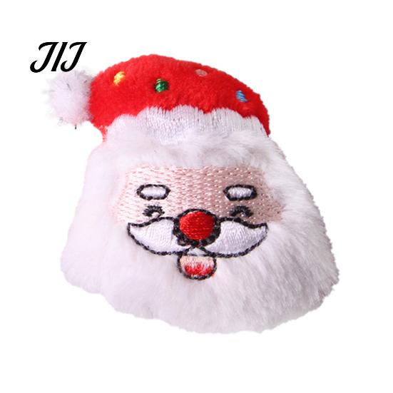 Soft Skin Friendly Cat Toys Christmas Toy, Plush Santa Claus Snowman Elk Tree Claw Scratching Chew Bite Interactive Pet Enrichment Toy for Indoor Cats
