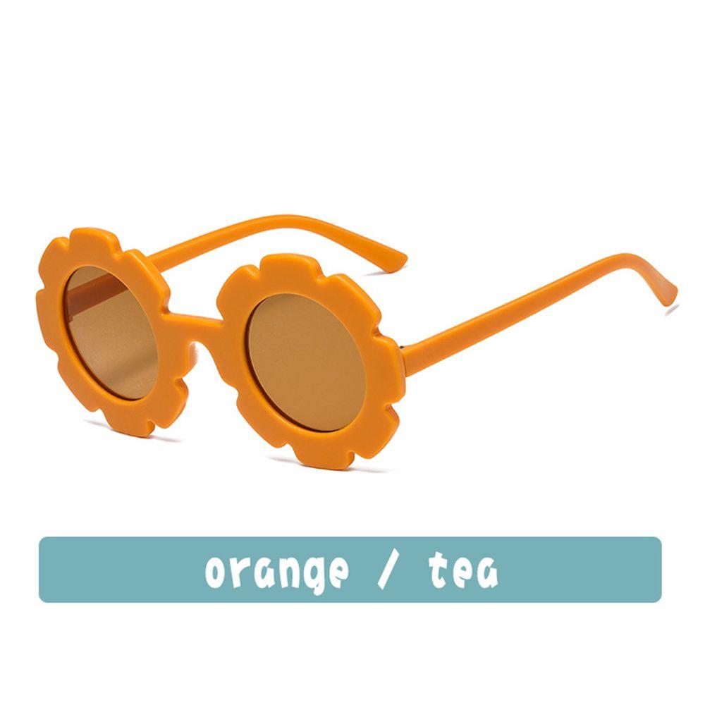 1pc Cute Fashion Trend Streetwear Eyewear Sun Glasses Vintage Flower Shape Children Sunglasses