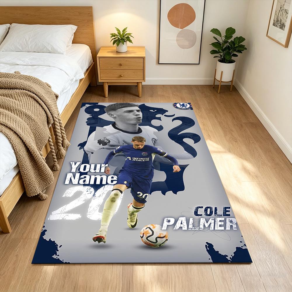 Chelsea Fc Football Player Personalized Text Floor Mat Suitable for Dining Room Bedrooms Hallway Kitchen Antislip Carpet Office home decor