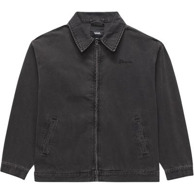 SS25 Повседневная мода Удобная джинсовая куртка с длинным рукавом Женские куртки Черный VN000MASEMQ