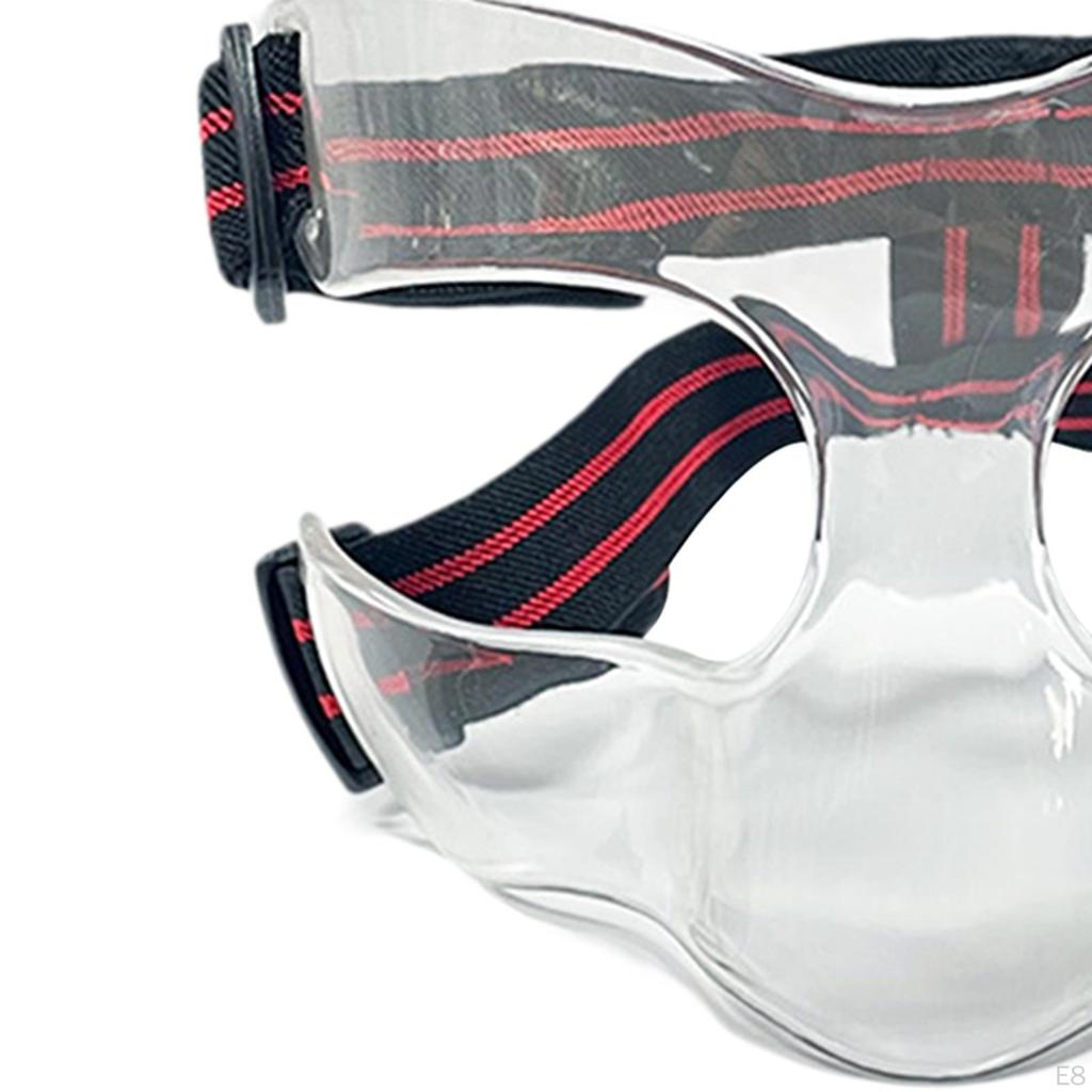 Регулируемая защитная маска для носа, маска для баскетболистов и футболистов